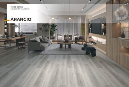 Tarima Vinilica Spc Arancio Light Grey