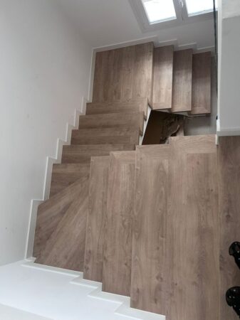 Tarima Para Escaleras Chalet Despues